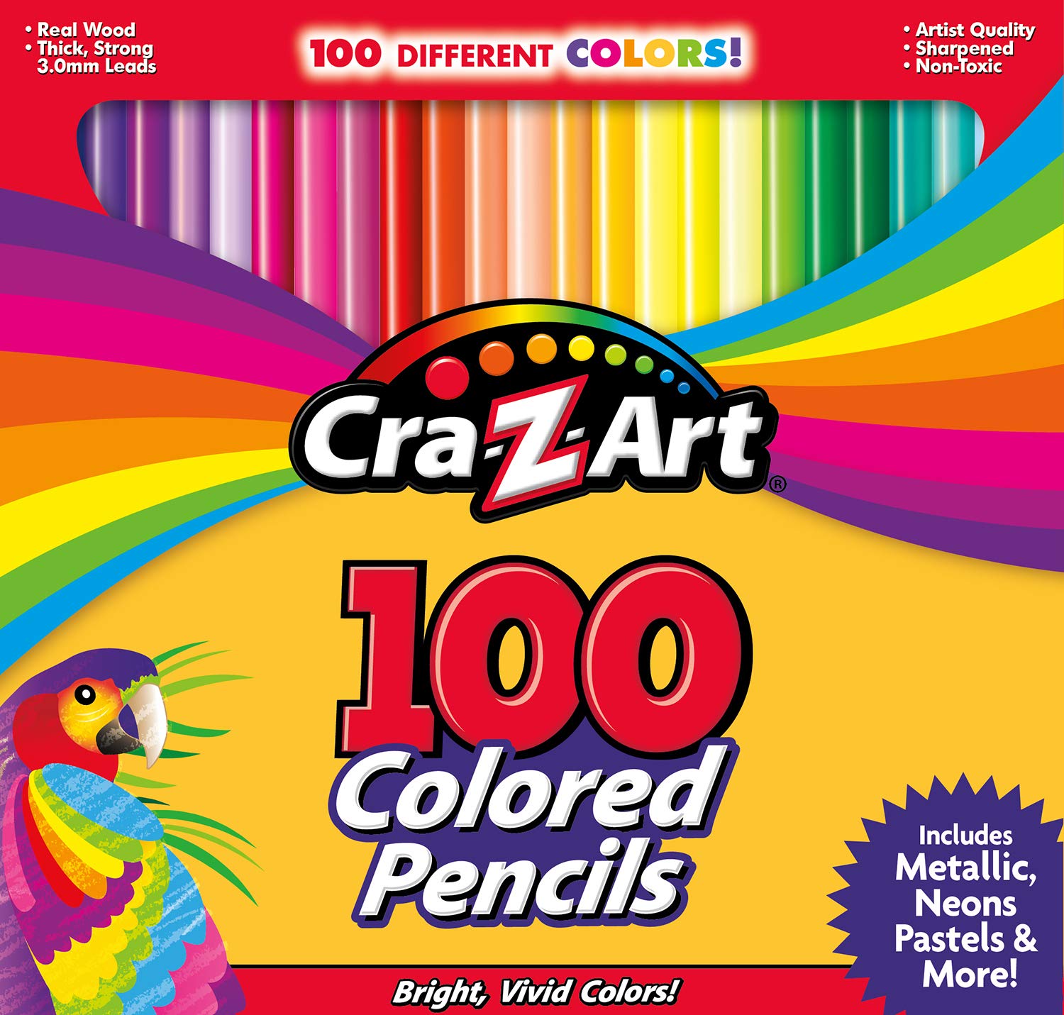 Foto 2 pulgar | Lápices De Colores Cra-z-art 100 Colores Surtidos Para La Escuela - Venta Internacional.