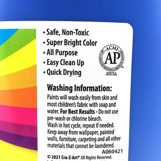 Foto 3 | Pintura Cra-z-art Lavable Azul 1 G - Venta Internacional