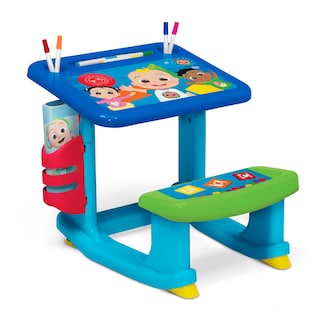Foto 1 | Escritorio Delta Children Para Dibujar Y Jugar Cocomelon Con 10 Rotuladores - Venta Internacional.