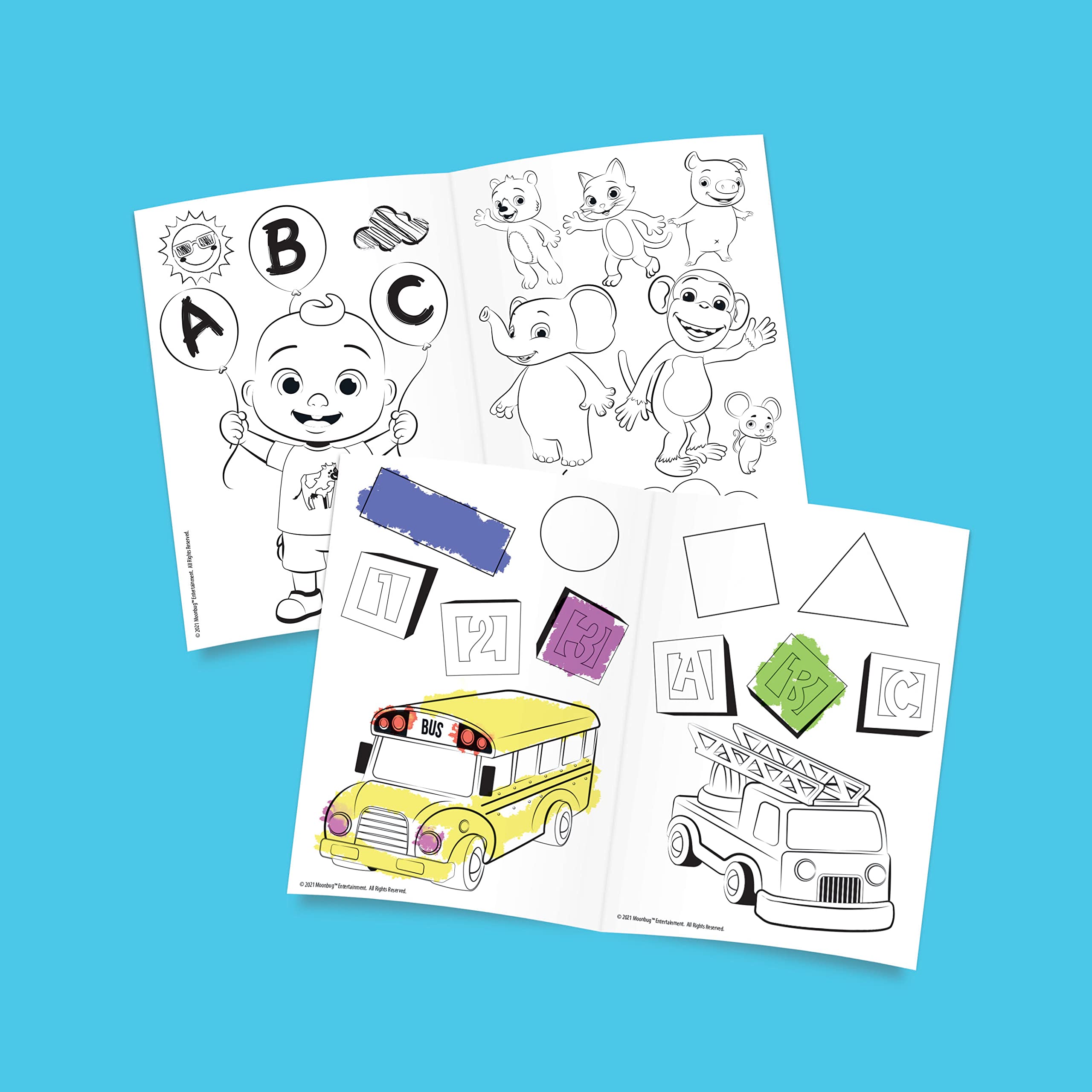 Foto 5 | Escritorio Delta Children Para Dibujar Y Jugar Cocomelon Con 10 Rotuladores - Venta Internacional.