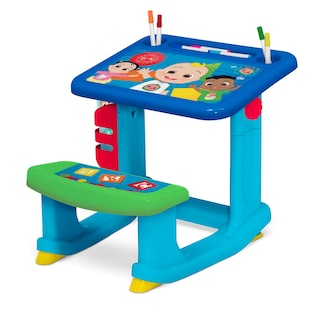 Foto 7 | Escritorio Delta Children Para Dibujar Y Jugar Cocomelon Con 10 Rotuladores - Venta Internacional.