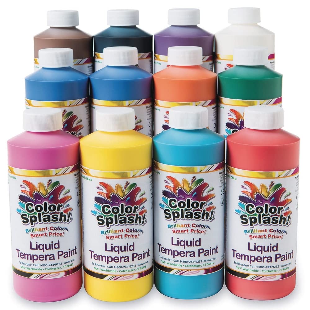 Foto 1 | Set De Pintura A Granel S&s Worldwide Color Splash! Tempera Líquida - Venta Internacional.