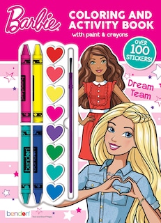 Foto 1 | Libro Para Colorear Y Actividades Bendon Barbie Con Cápsulas De Pintura Y Crayones - Venta Internacional.