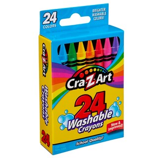 Foto 1 | Lápices De Colores Cra-z-art Lavables De 24 Unidades Para La Vuelta Al Cole De Los Niños - Venta Internacional.