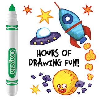 Foto 4 | Rotulador Crayola, Lavable, Verde, 12 Ml (12 Unidades), Broad Line Kids - Venta Internacional.
