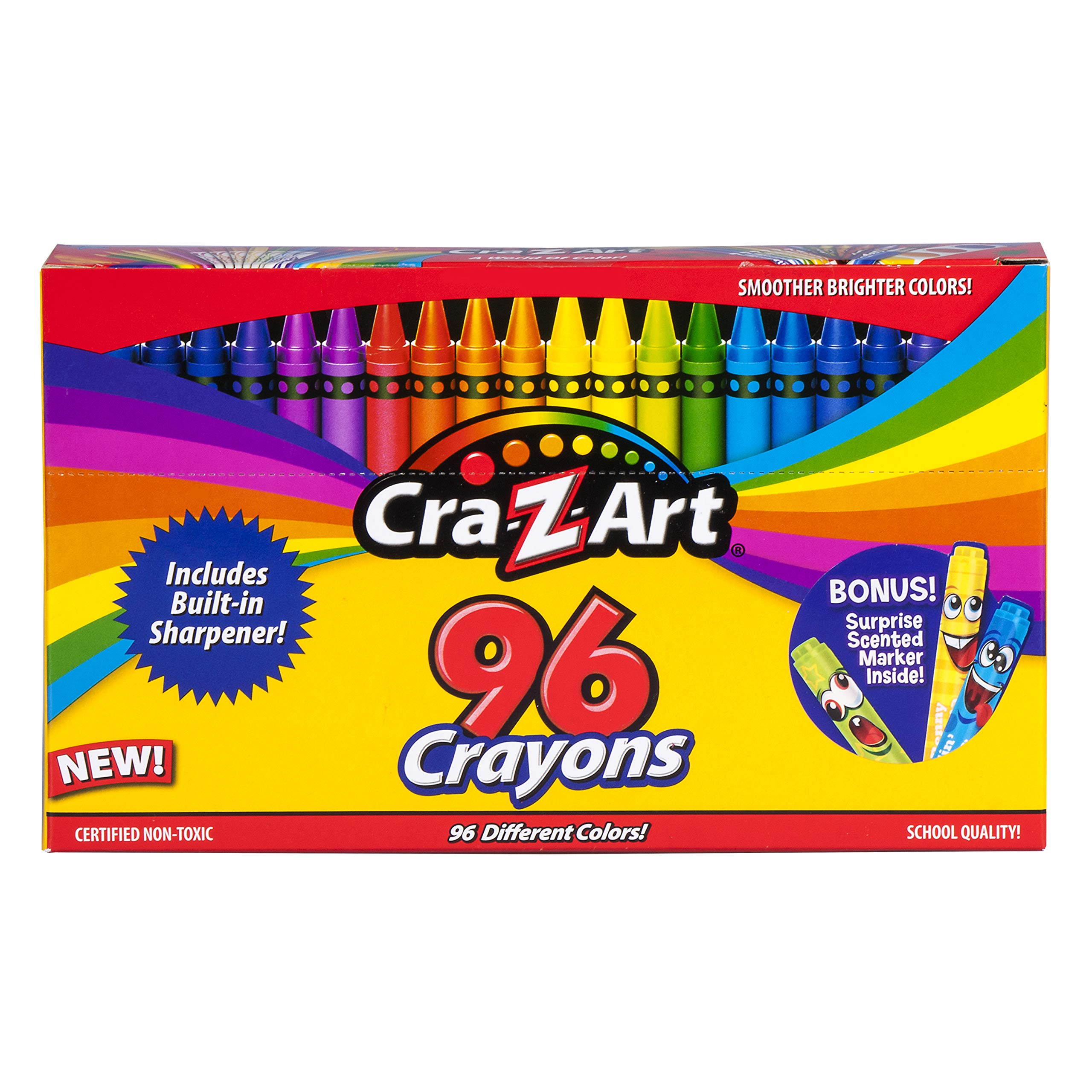 Foto 2 pulgar | Crayons Cra-z-art De 96 Unidades En Caja Abatible Con Sacapuntas - Venta Internacional.