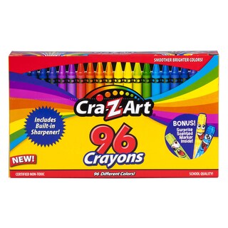 Foto 1 | Crayons Cra-z-art De 96 Unidades En Caja Abatible Con Sacapuntas - Venta Internacional.