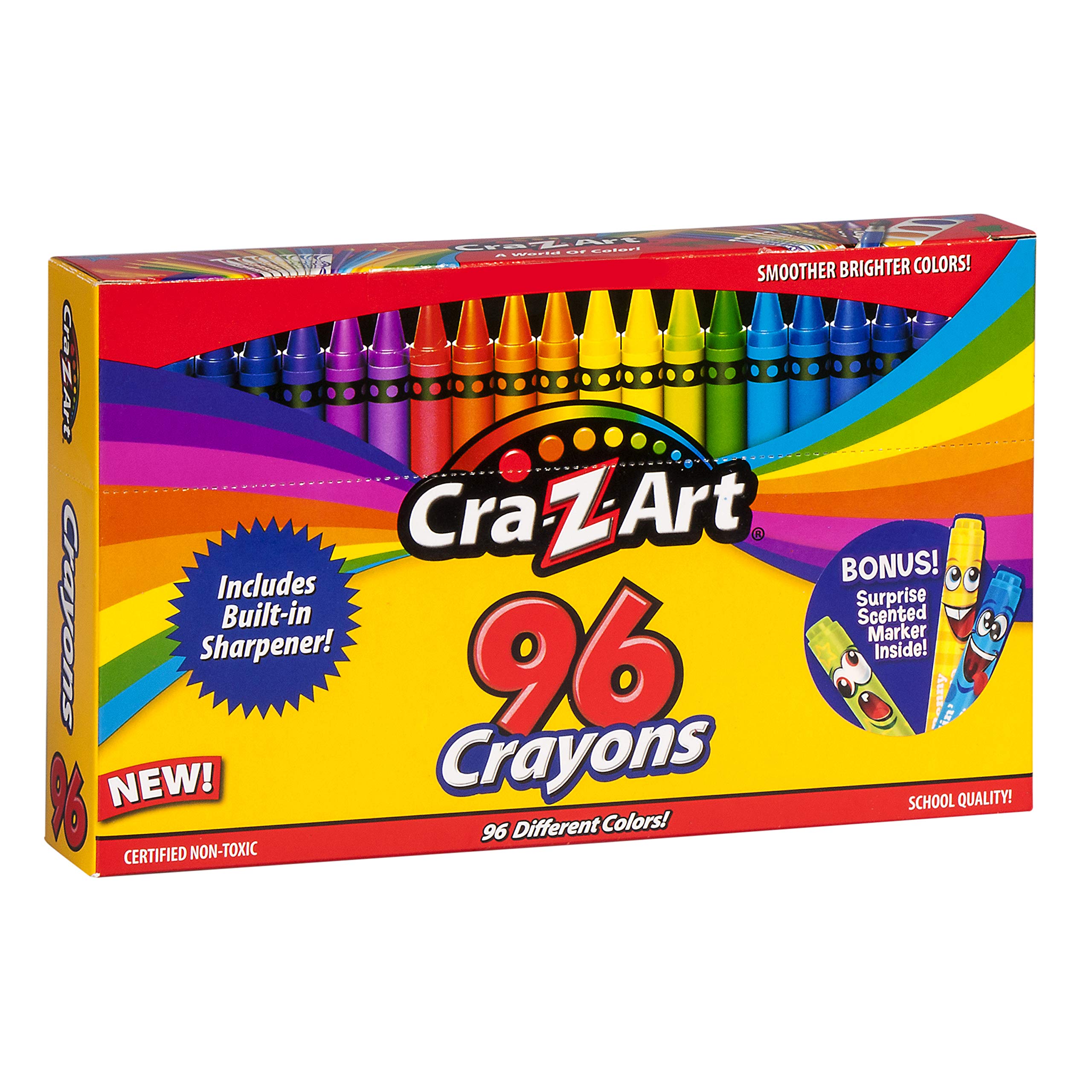 Foto 4 pulgar | Crayons Cra-z-art De 96 Unidades En Caja Abatible Con Sacapuntas - Venta Internacional.