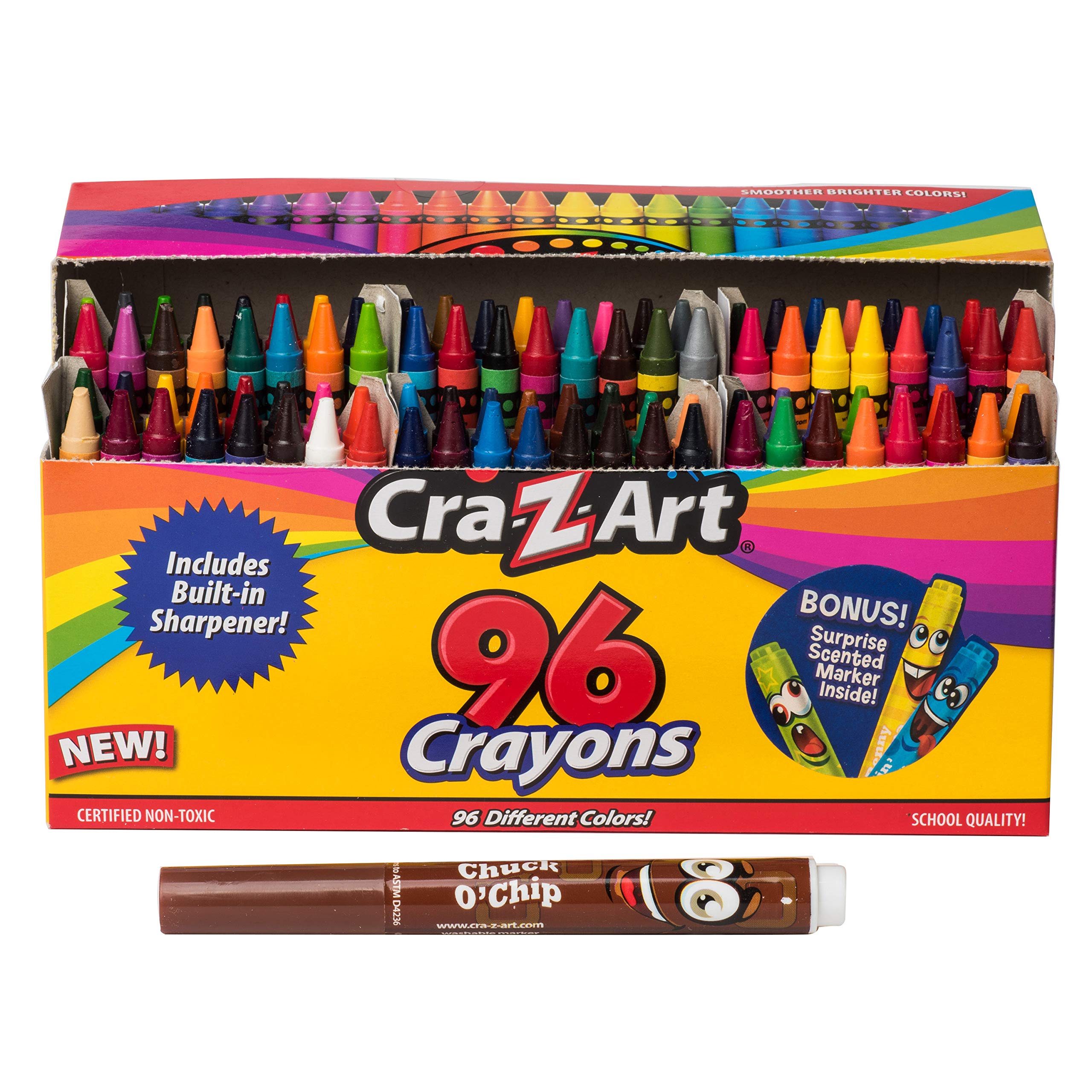 Foto 5 pulgar | Crayons Cra-z-art De 96 Unidades En Caja Abatible Con Sacapuntas - Venta Internacional.
