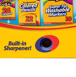 Foto 5 | Crayons Cra-z-art De 96 Unidades En Caja Abatible Con Sacapuntas - Venta Internacional.