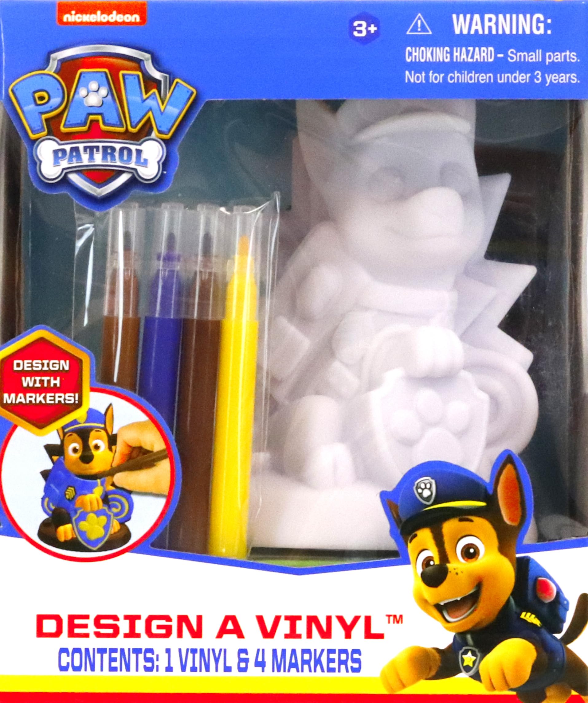 Diseña Un Set De Vinilos Tara Toys Paw Patrol Con 4 Rotuladores De Colores - Venta Internacional.