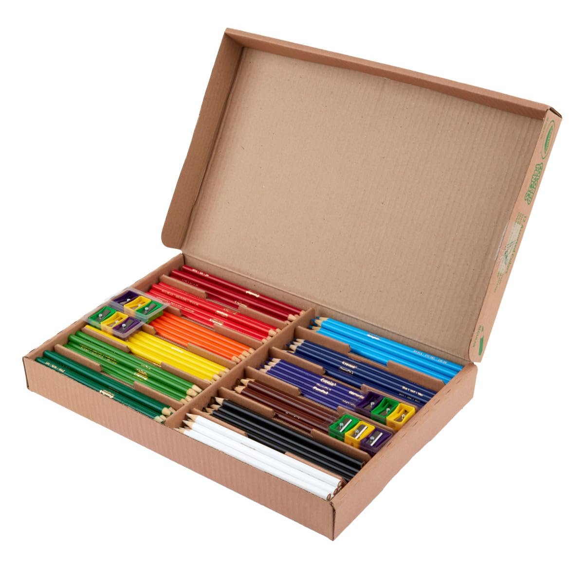 Foto 5 pulgar | Lápices De Colores Crayola Classpack De 240 Unidades Con 12 Sacapuntas - Venta Internacional.