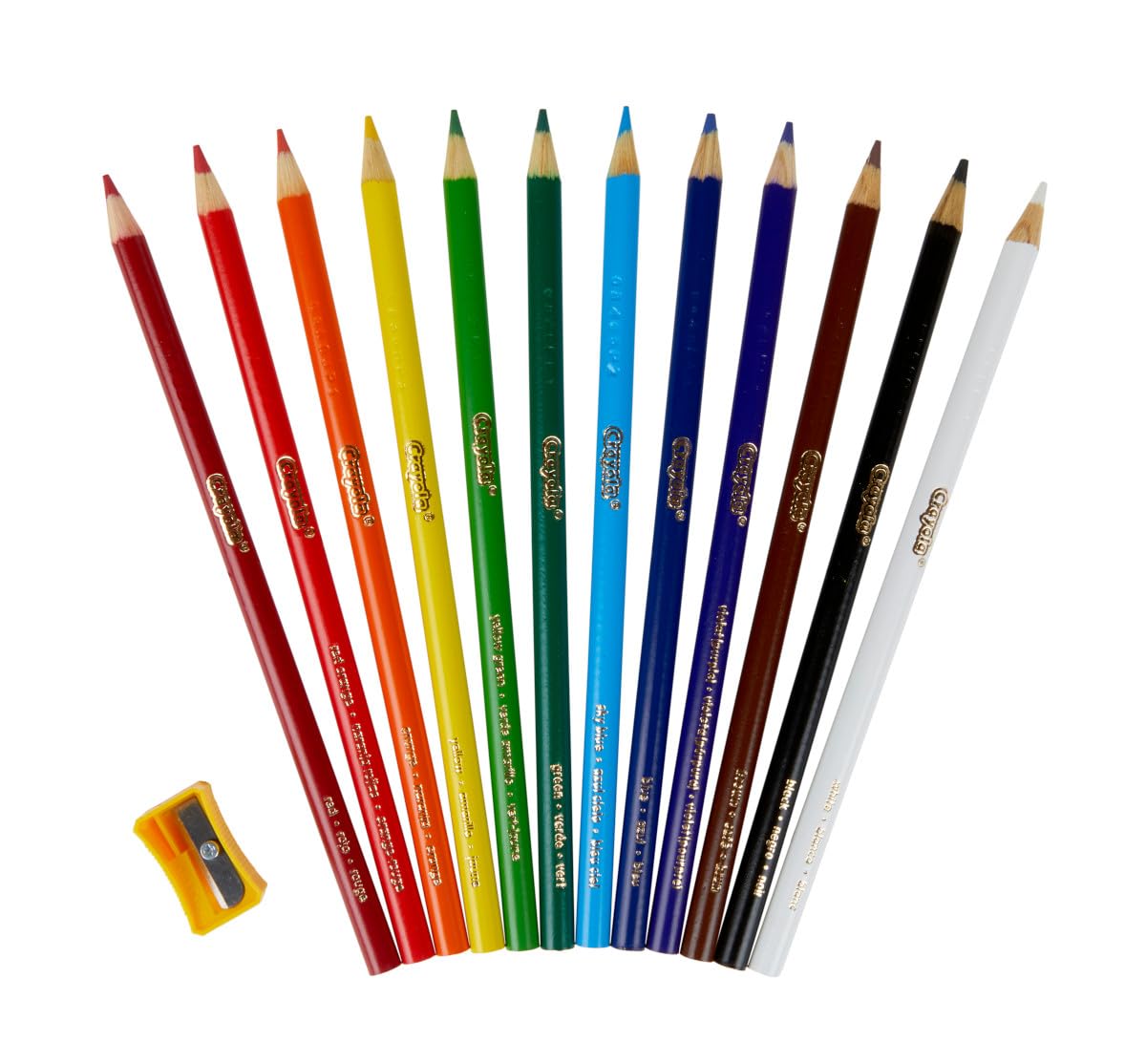 Foto 6 pulgar | Lápices De Colores Crayola Classpack De 240 Unidades Con 12 Sacapuntas - Venta Internacional.