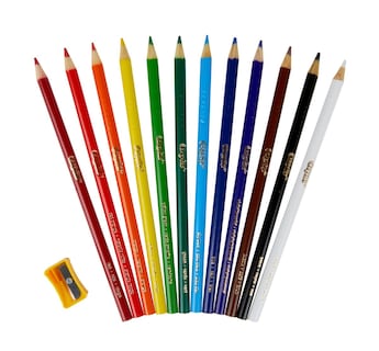 Foto 5 | Lápices De Colores Crayola Classpack De 240 Unidades Con 12 Sacapuntas - Venta Internacional.
