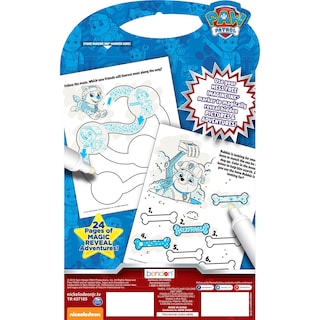 Foto 3 | Libro De Juegos Para Colorear Bendon Paw Patrol Con Marcador Mess Free - Venta Internacional.