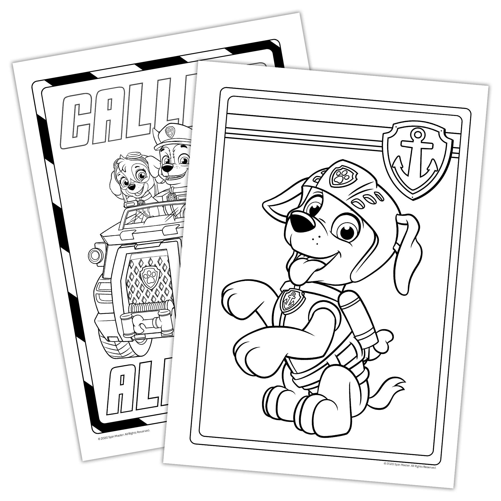 Foto 5 | Libro De Juegos Para Colorear Bendon Paw Patrol Con Marcador Mess Free - Venta Internacional.