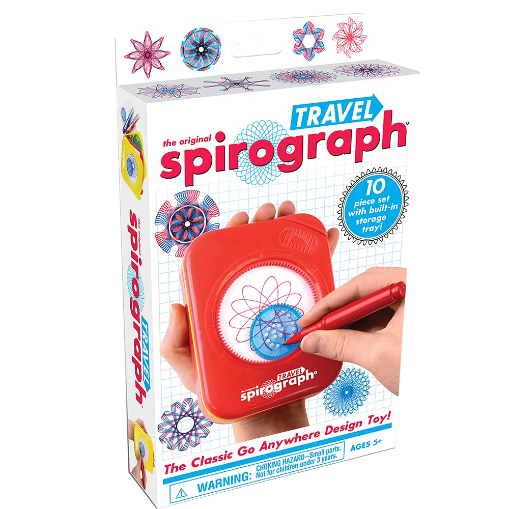 Foto 2 pulgar | Spirograph Travel Spirograph, Actividad Artística De Viaje Durante Más De 5 Años - Venta Internacional.