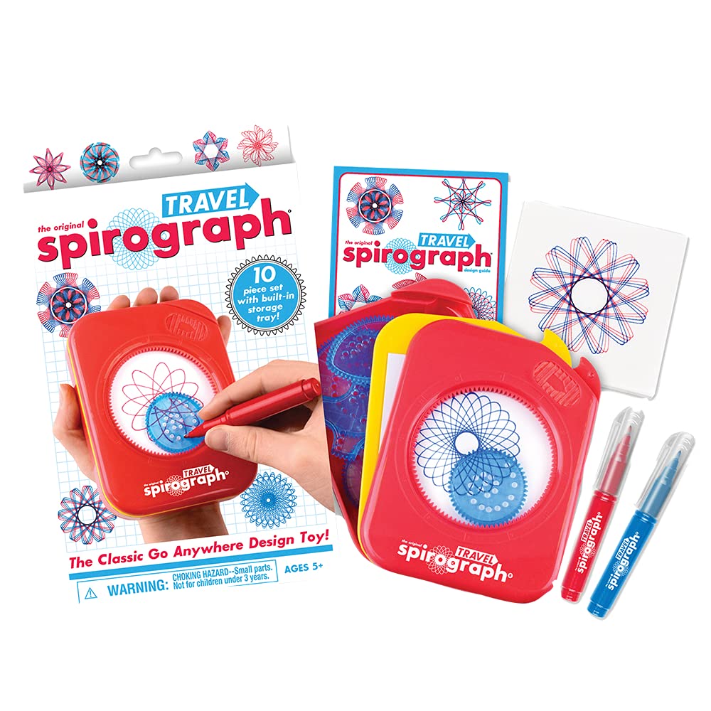 Foto 5 pulgar | Spirograph Travel Spirograph, Actividad Artística De Viaje Durante Más De 5 Años - Venta Internacional.