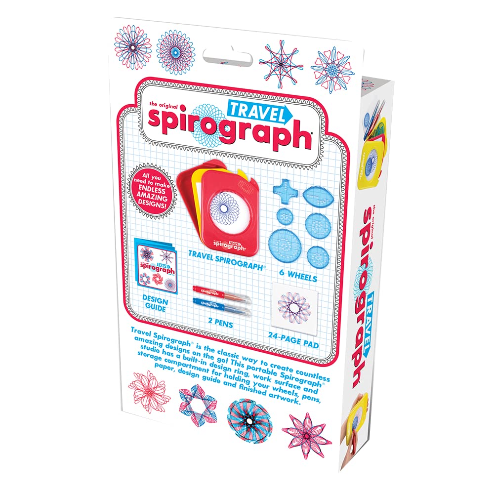 Foto 7 pulgar | Spirograph Travel Spirograph, Actividad Artística De Viaje Durante Más De 5 Años - Venta Internacional.