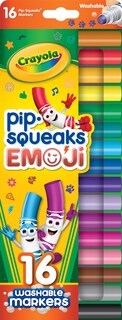 Foto 1 | Juego De Rotuladores Crayola Emoji Stampers Pip Squeaks, Lavables, 16 Unidades - Venta Internacional.