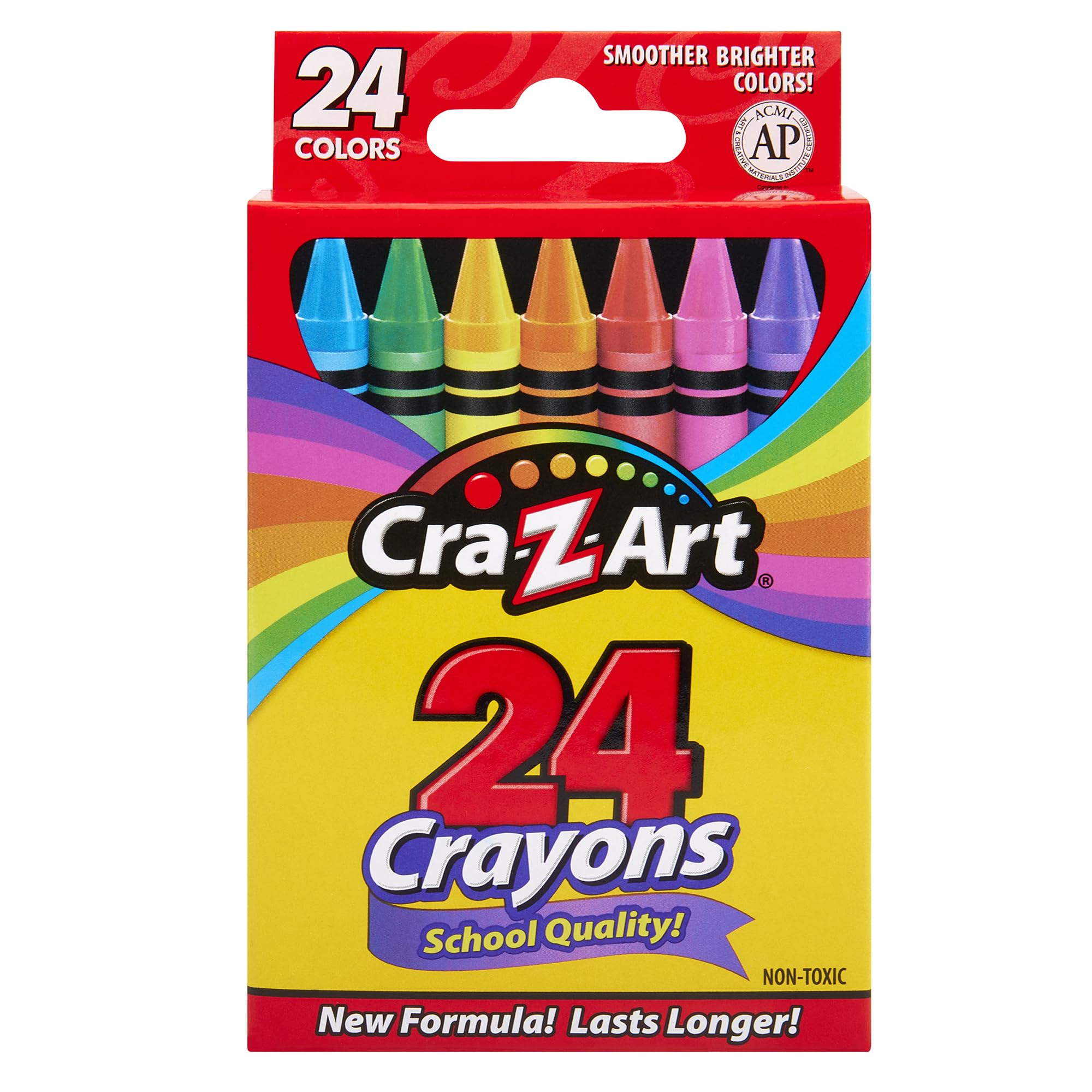 Foto 2 pulgar | Crayons Cra-z-art, Paquete De 24 Unidades, Para El Regreso A La Escuela, A Partir De Los 3 Años - Venta Internacional.