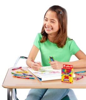 Foto 2 | Crayons Cra-z-art, Paquete De 24 Unidades, Para El Regreso A La Escuela, A Partir De Los 3 Años - Venta Internacional.