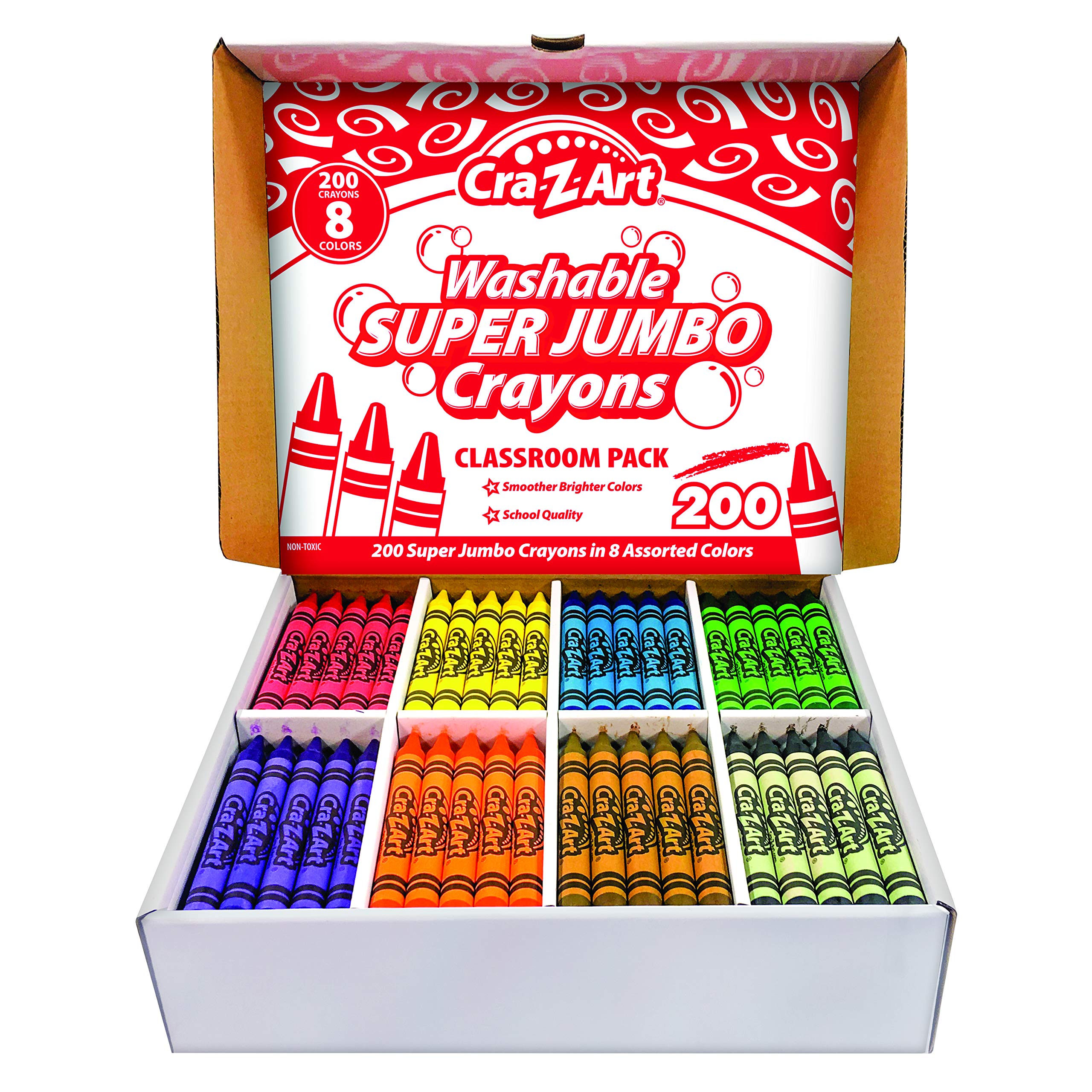 Foto 3 pulgar | Crayon Cra-z-art Super Jumbo De 200 Quilates, 8 Colores Surtidos - Venta Internacional.
