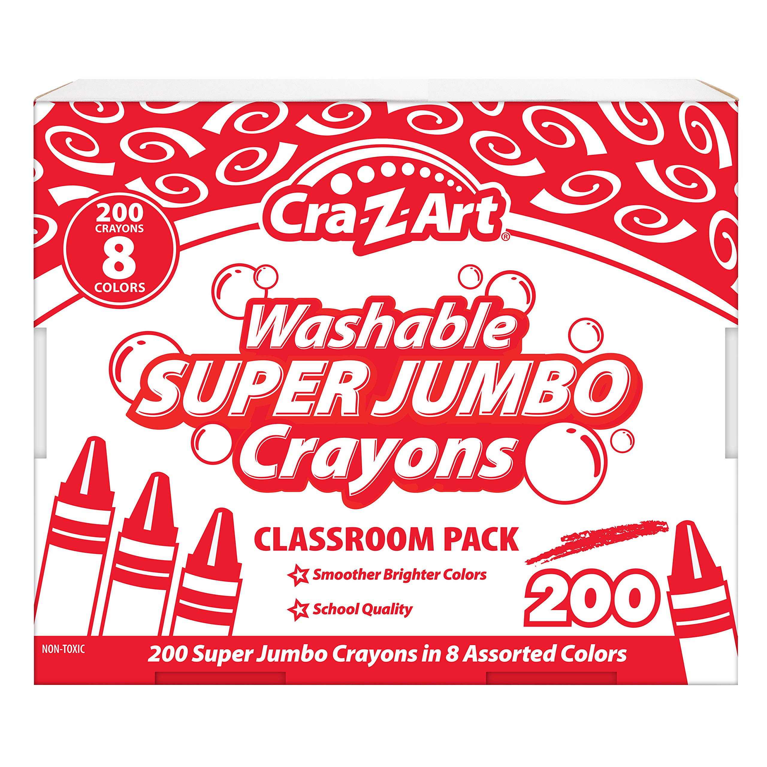 Foto 4 pulgar | Crayon Cra-z-art Super Jumbo De 200 Quilates, 8 Colores Surtidos - Venta Internacional.