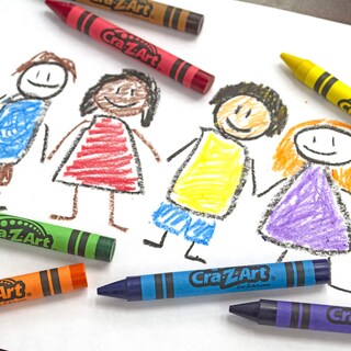 Foto 4 | Crayon Cra-z-art Super Jumbo De 200 Quilates, 8 Colores Surtidos - Venta Internacional.