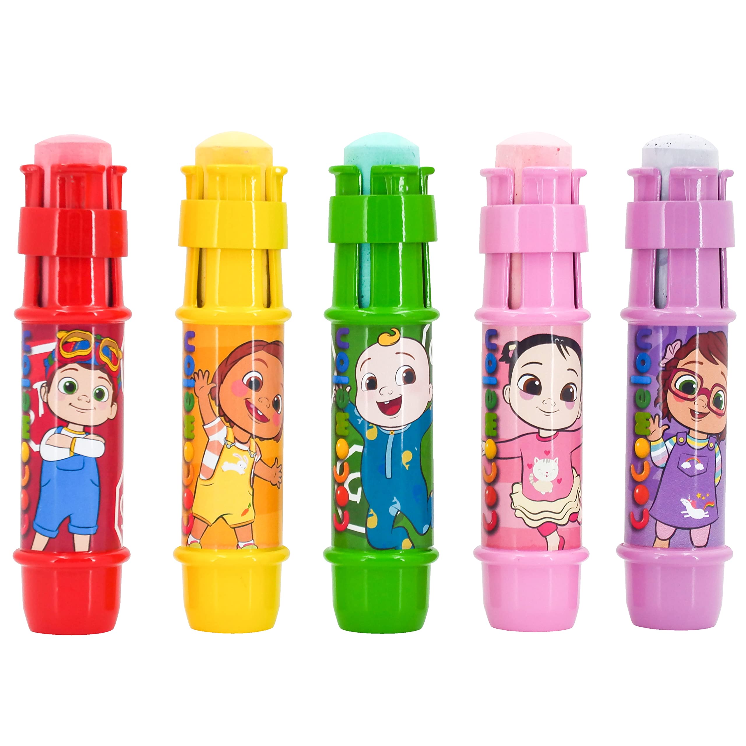 Soportes Para Tizas Sunny Days Entertainment Cocomelon Jumbo 5 Kids - Venta Internacional.