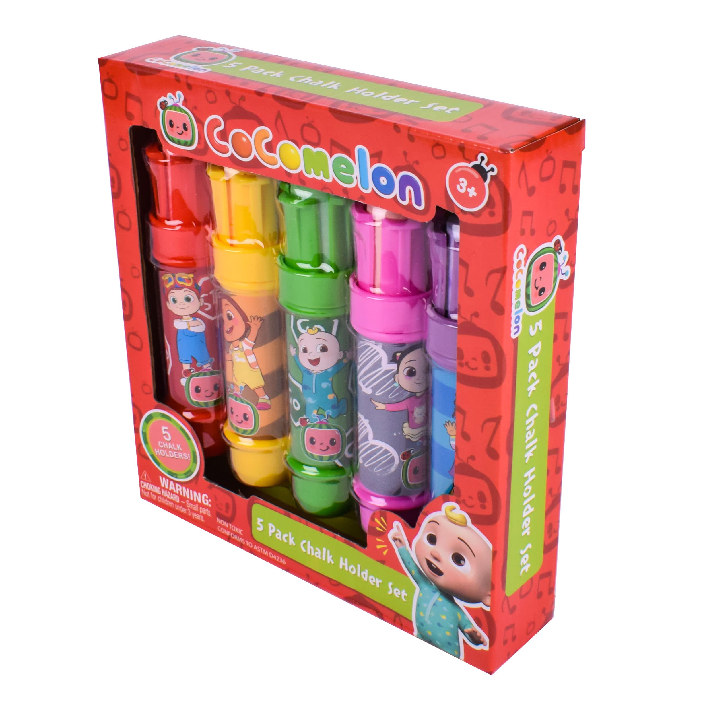 Foto 5 pulgar | Soportes Para Tizas Sunny Days Entertainment Cocomelon Jumbo 5 Kids - Venta Internacional.