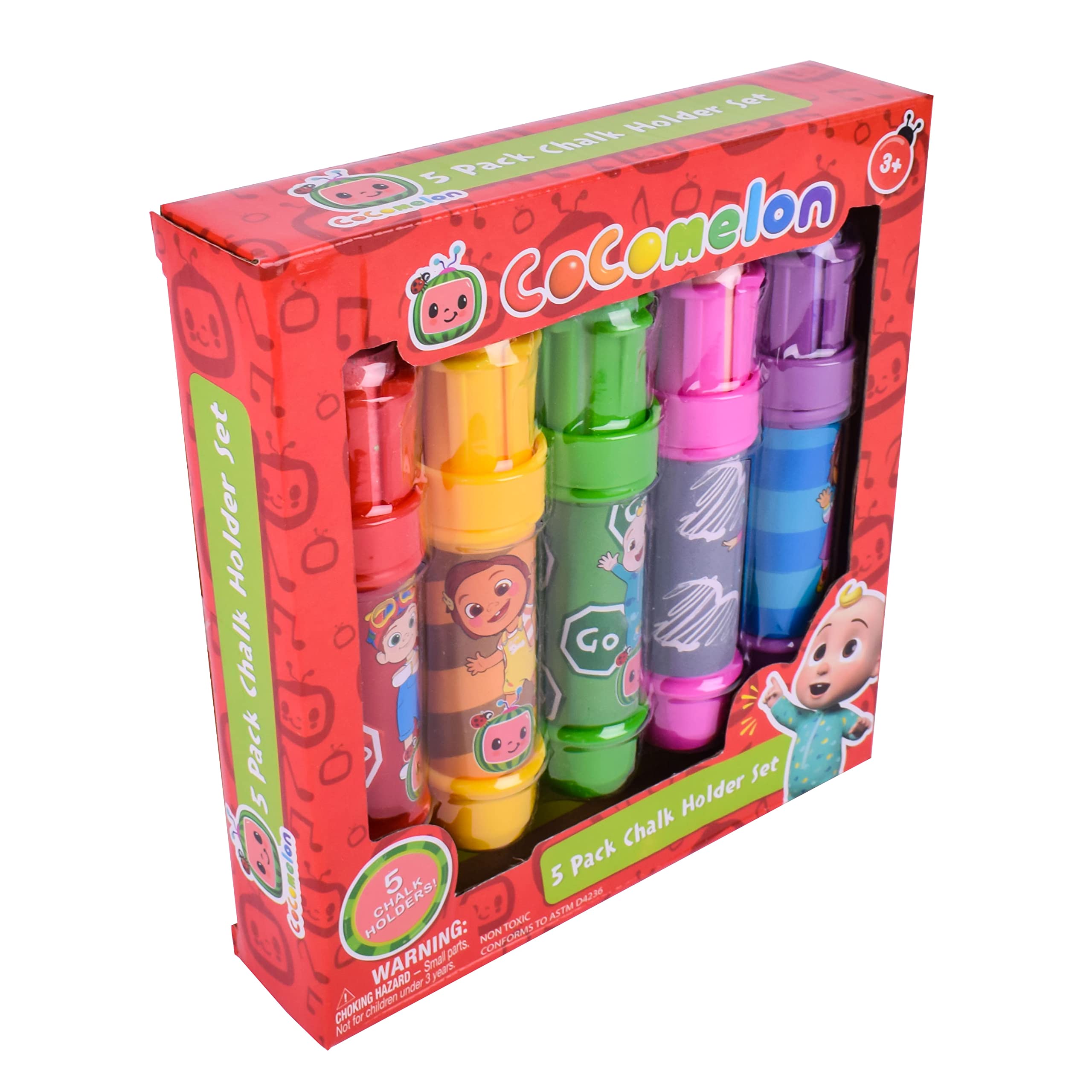 Foto 6 pulgar | Soportes Para Tizas Sunny Days Entertainment Cocomelon Jumbo 5 Kids - Venta Internacional.