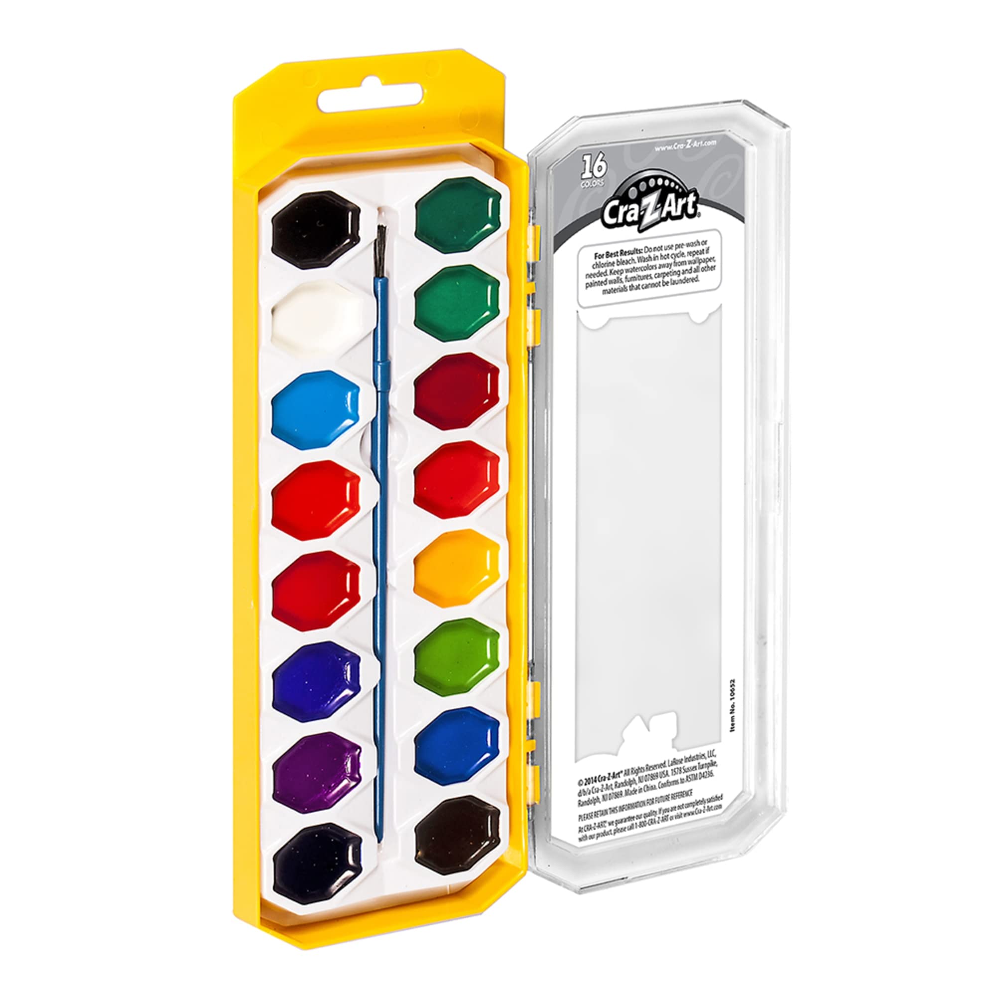 Foto 3 pulgar | Set De Pintura De Acuarela Cra-z-art Lavable De 16 Piezas Con Brocha - Venta Internacional.