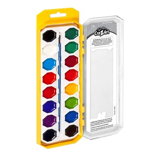 Foto 2 | Set De Pintura De Acuarela Cra-z-art Lavable De 16 Piezas Con Brocha - Venta Internacional.