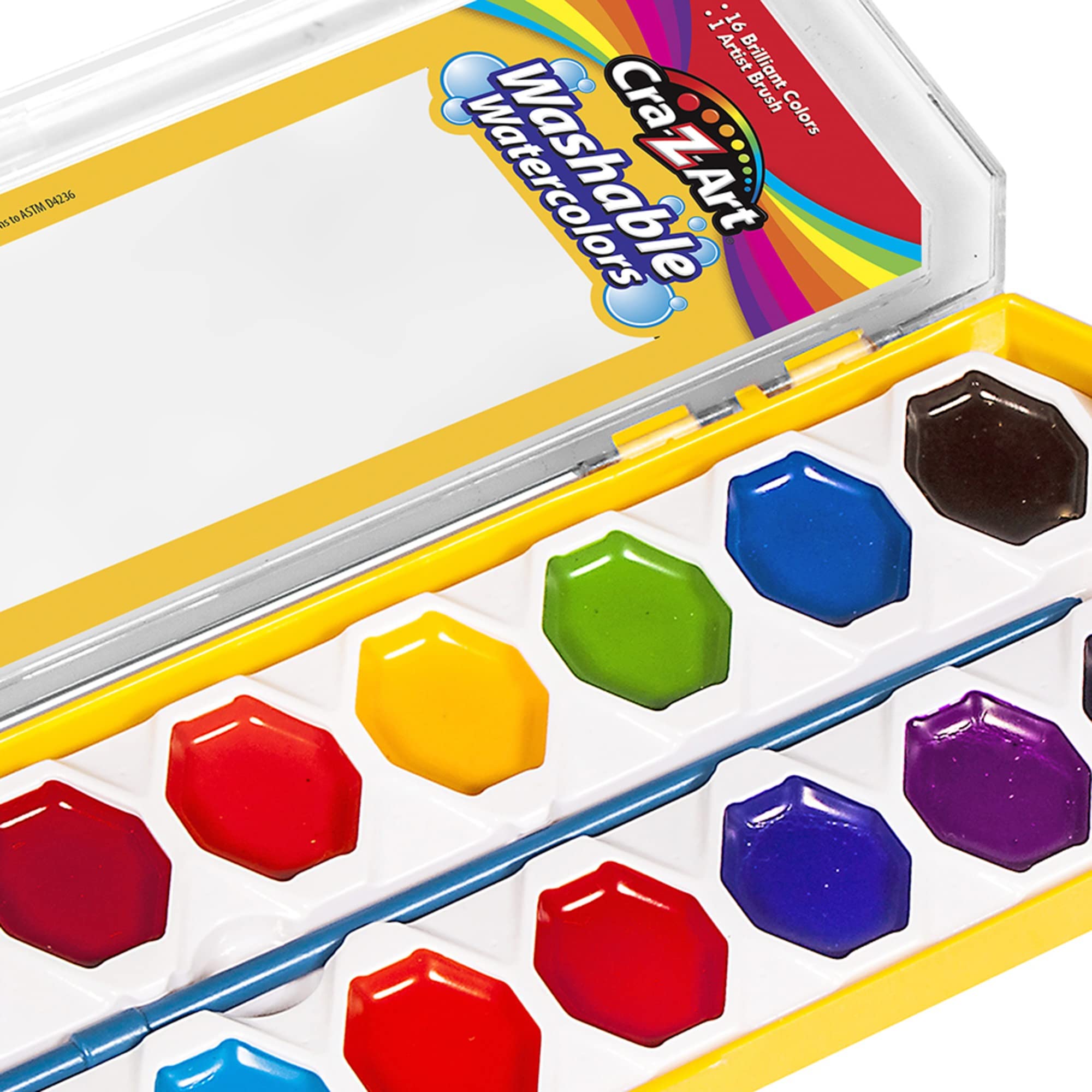 Foto 5 | Set De Pintura De Acuarela Cra-z-art Lavable De 16 Piezas Con Brocha - Venta Internacional.