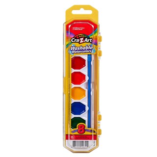 Foto 1 | Set De Acuarelas Cra-z-art Lavable En 8 Colores Con Brocha A Partir De 3 Años - Venta Internacional.