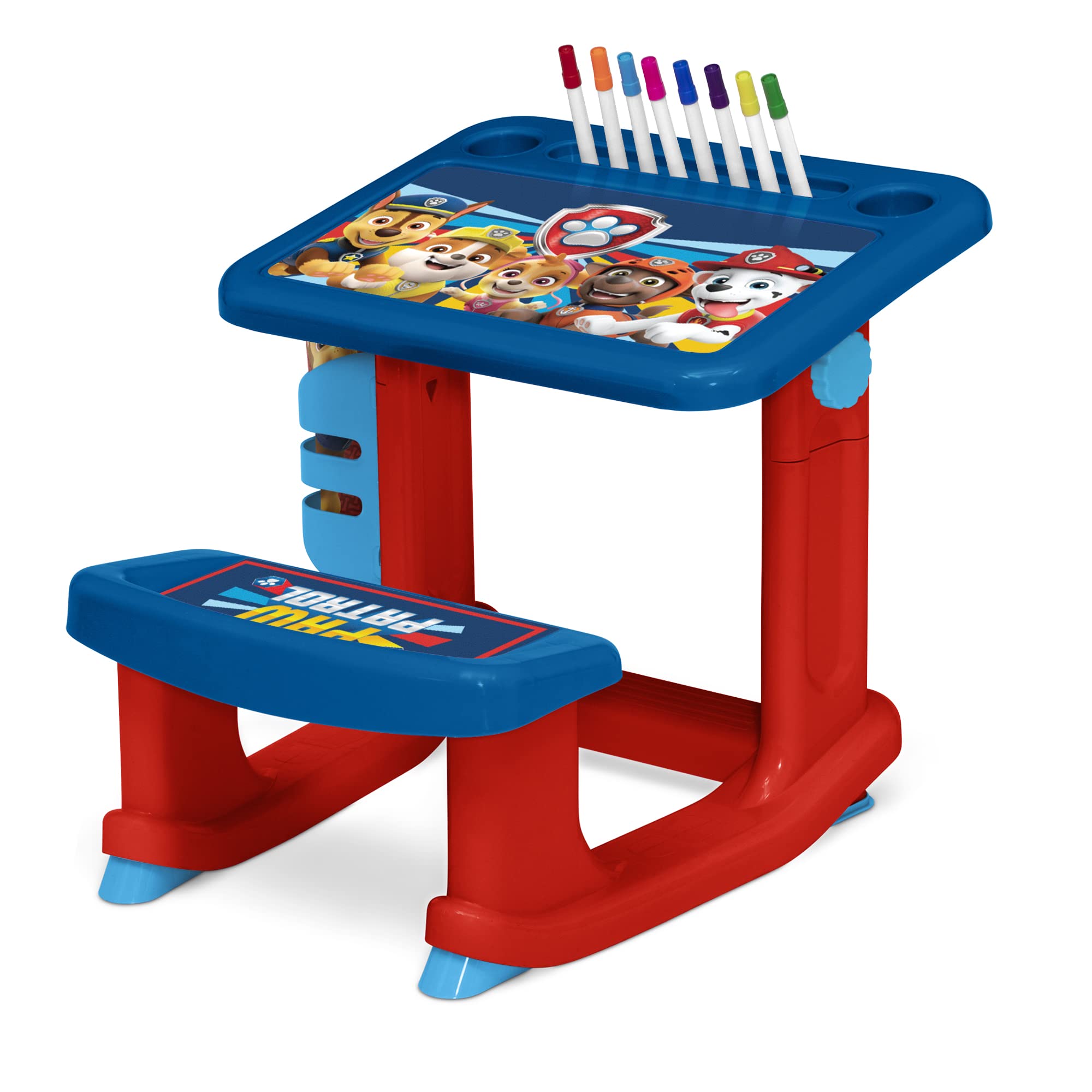 Foto 8 pulgar | Escritorio Delta Children Paw Patrol Para Dibujar Y Jugar Con 10 Rotuladores - Venta Internacional.