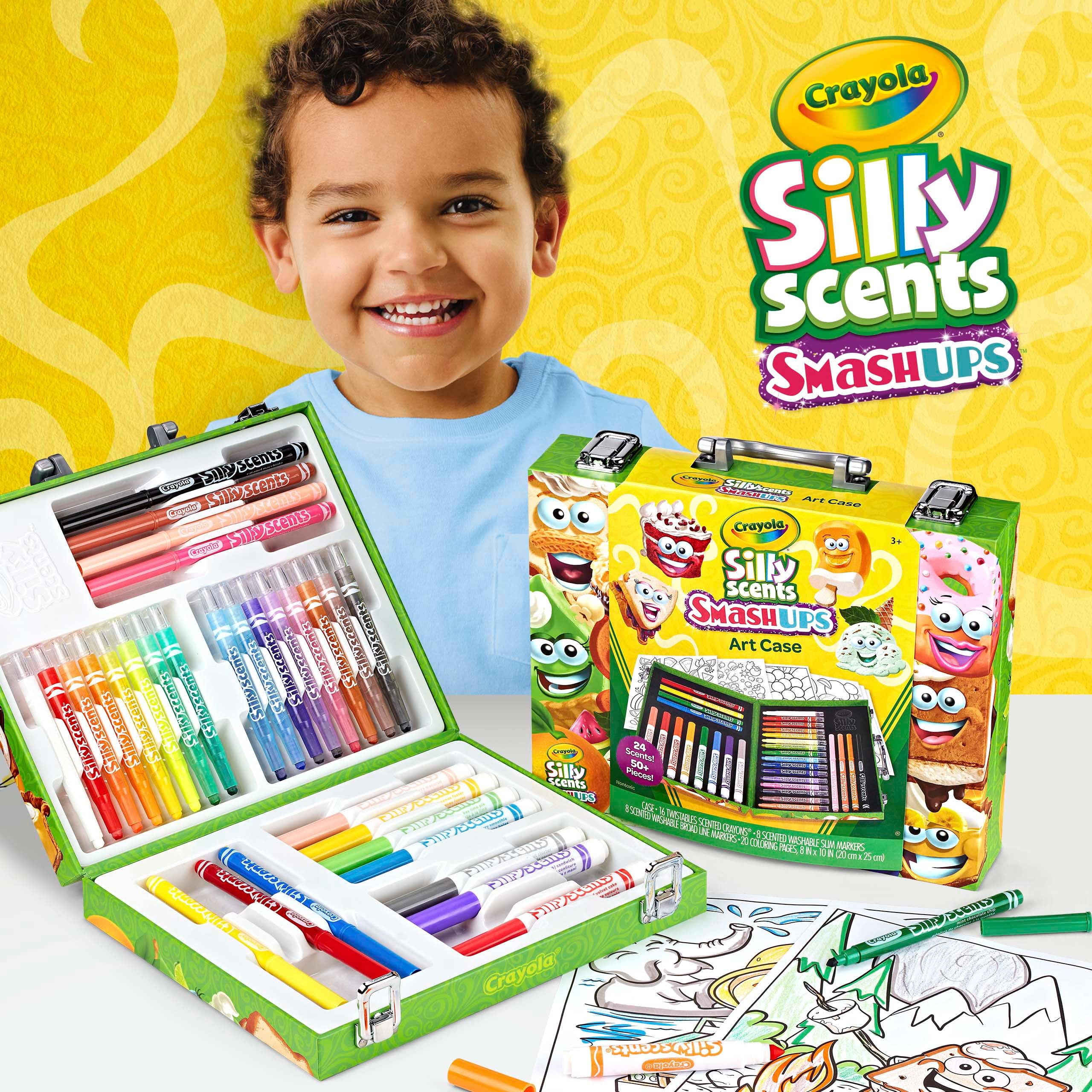 Foto 3 pulgar | Set Para Colorear Crayola Silly Scents, Miniestuche Artístico Inspirado - Venta Internacional.
