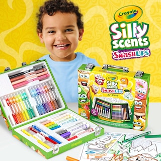 Foto 2 | Set Para Colorear Crayola Silly Scents, Miniestuche Artístico Inspirado - Venta Internacional.