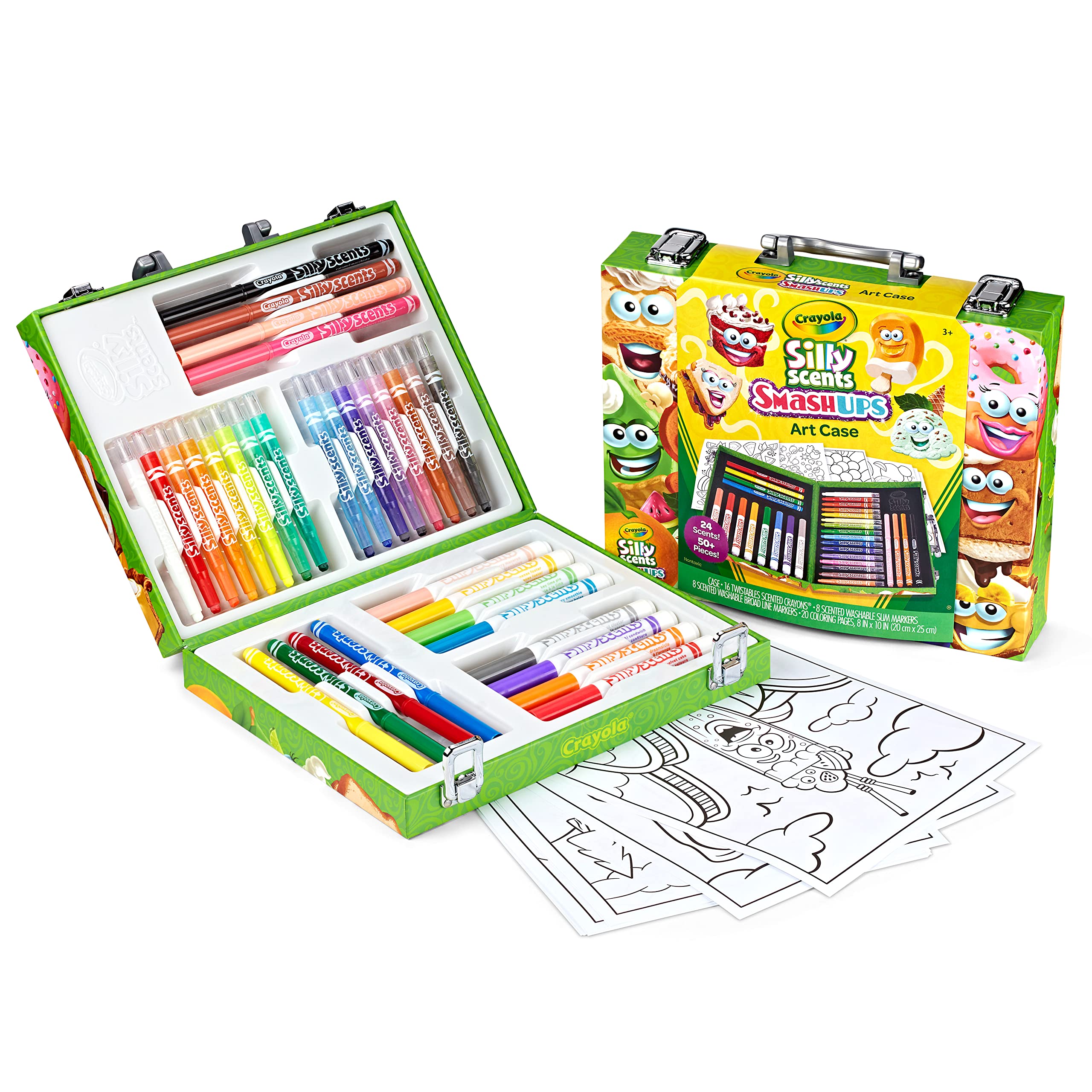 Foto 6 pulgar | Set Para Colorear Crayola Silly Scents, Miniestuche Artístico Inspirado - Venta Internacional.