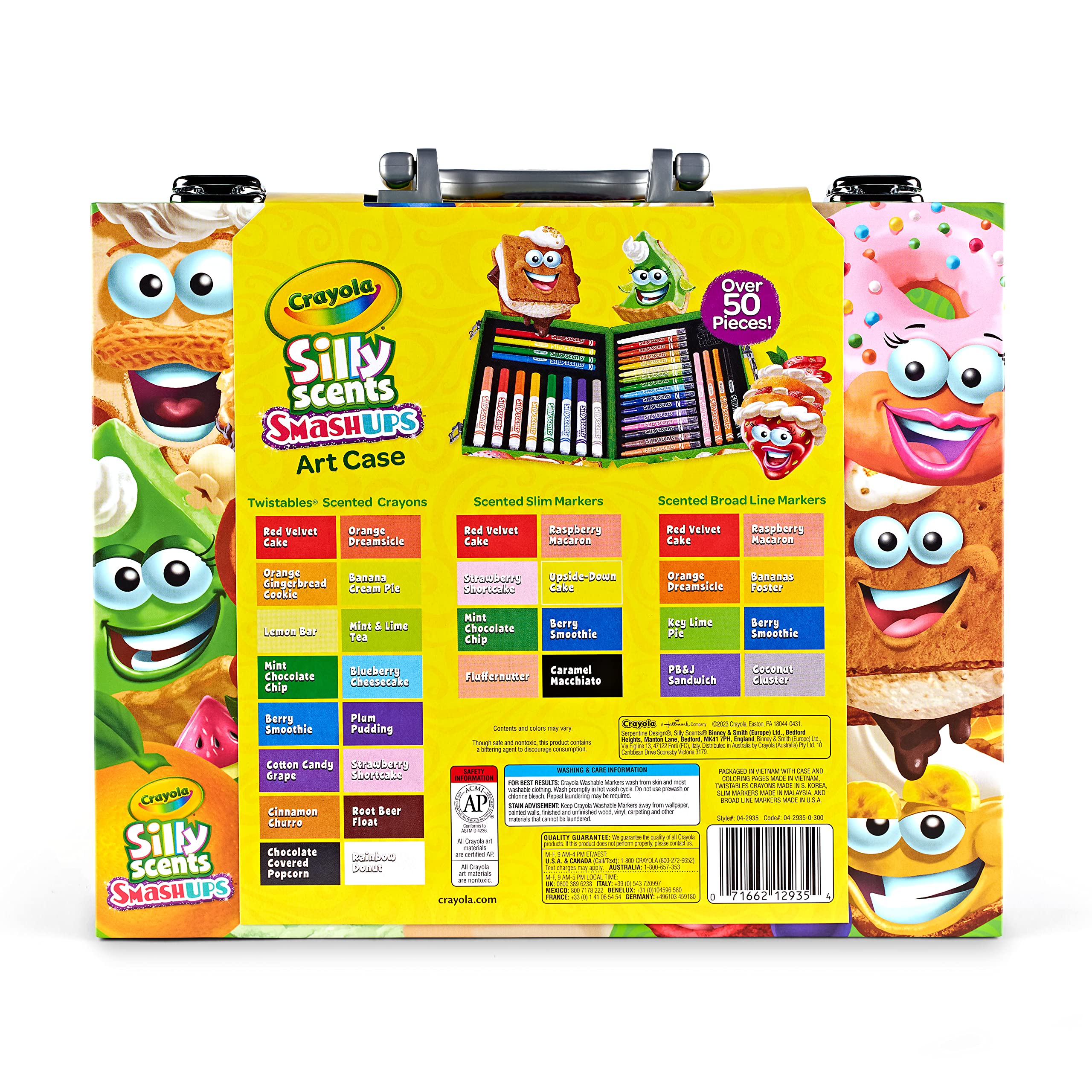 Foto 7 pulgar | Set Para Colorear Crayola Silly Scents, Miniestuche Artístico Inspirado - Venta Internacional.