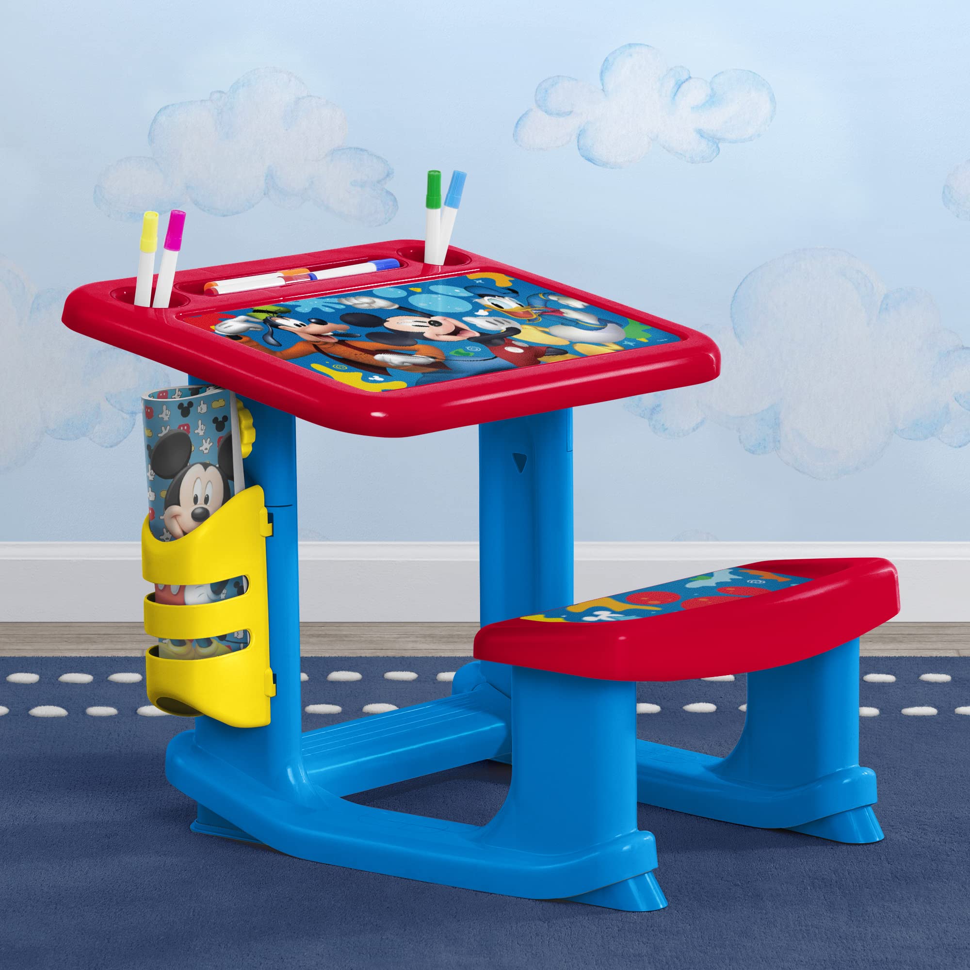 Foto 2 | Escritorio Delta Children Disney Mickey Mouse Con 10 Rotuladores - Venta Internacional.