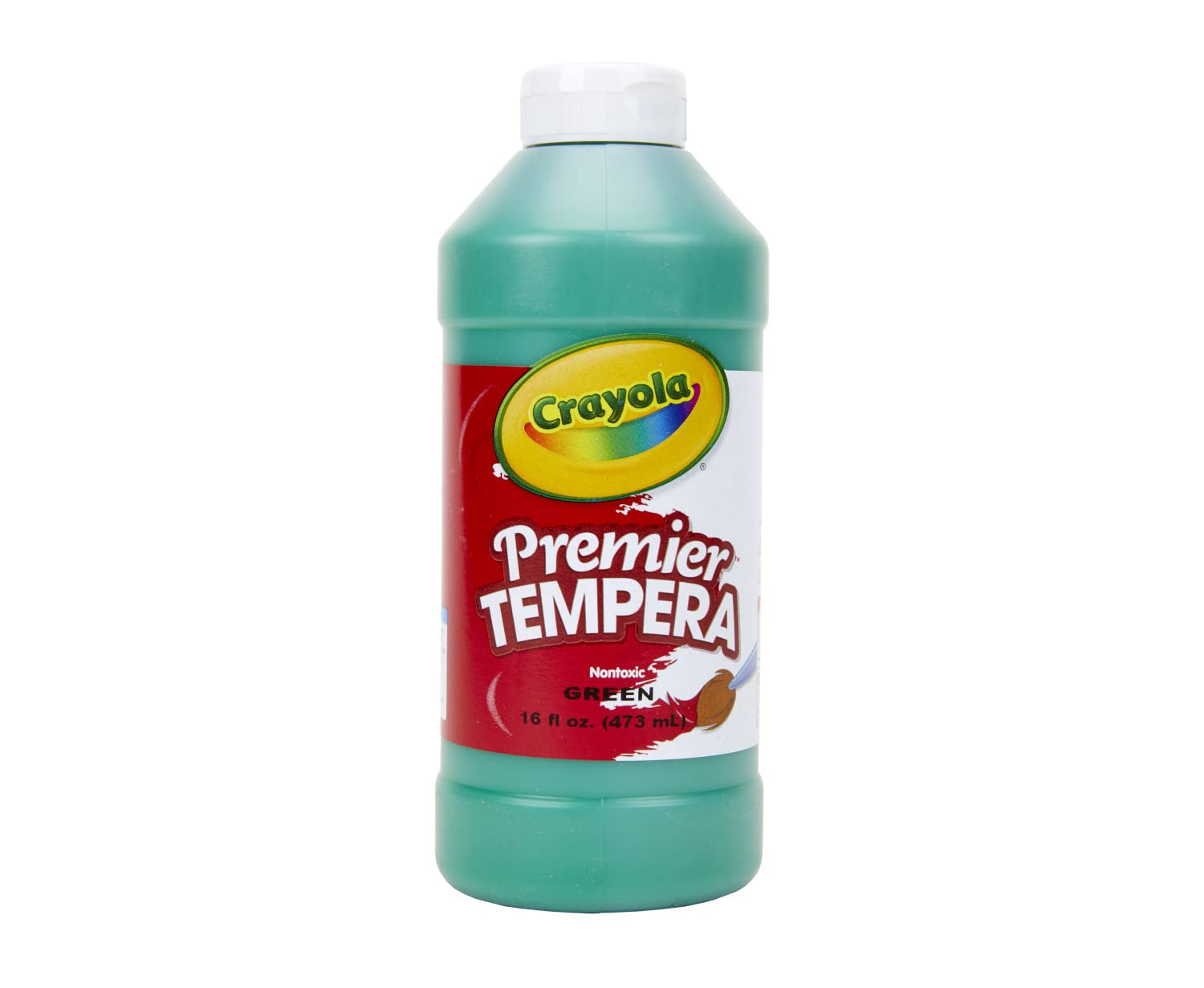 Foto 2 pulgar | Pintura Al Temple Crayola Premier Green, 473 Ml, Para Niños, No Tóxica - Venta Internacional.