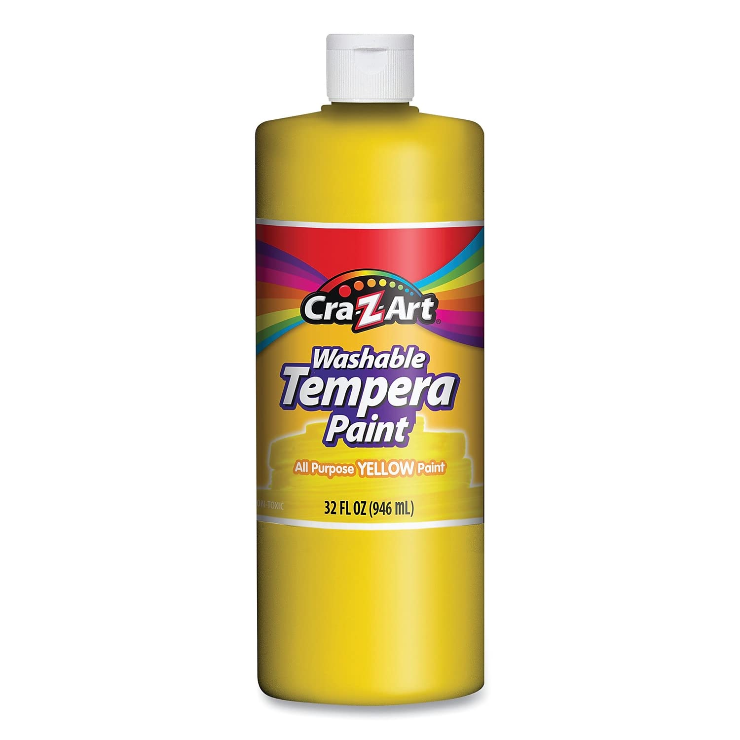 Foto 2 pulgar | Botella Paint Cra-z-art Lavable Al Temple Amarillo De 946 Ml - Venta Internacional.