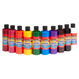 Foto 1 | Set De Pintura Cra-z-art, Témpera Lavable, 10 Colores, 240 Ml - Venta Internacional.