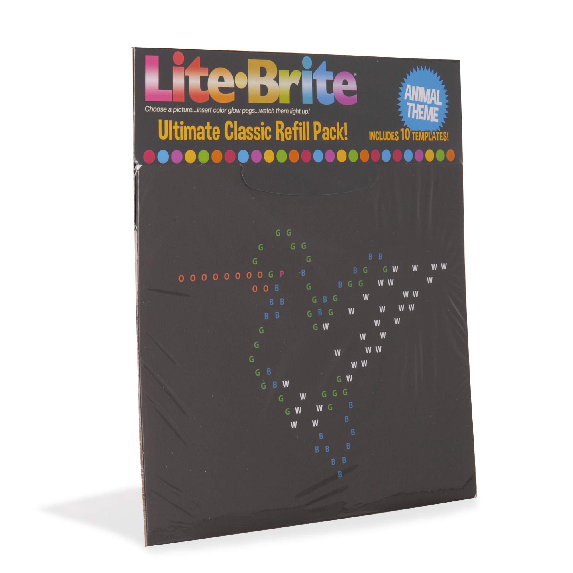 Foto 4 pulgar | Refill Pack Lite Brite Ultimate Classic Animal Theme - Venta Internacional.