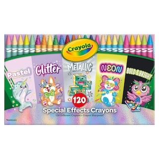 Foto 2 | Crayola Crayons, 120 Unidades, Colores Especiales Para Niños De Más De 4 Años - Venta Internacional.