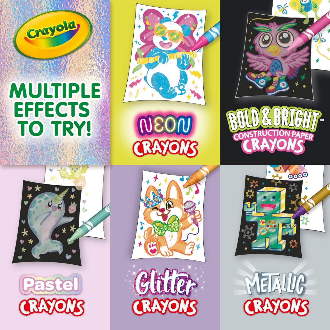 Foto 4 pulgar | Crayola Crayons, 120 Unidades, Colores Especiales Para Niños De Más De 4 Años - Venta Internacional.