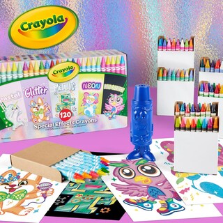 Foto 6 | Crayola Crayons, 120 Unidades, Colores Especiales Para Niños De Más De 4 Años - Venta Internacional.