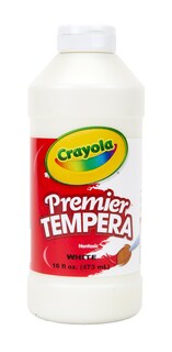 Foto 1 | Pintura Al Temple Crayola Premier White, 473 Ml, Para Niños, No Tóxica - Venta Internacional.
